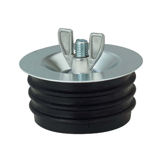 Black Swan 3 In. IPS Galvanized Steel Sewer and Drain Test Plug 17170