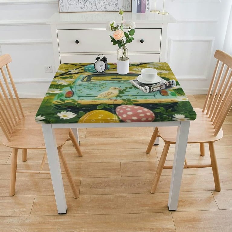 HAOXIT Rectangle/Square Tablecloth, Spill Proof Table Cover