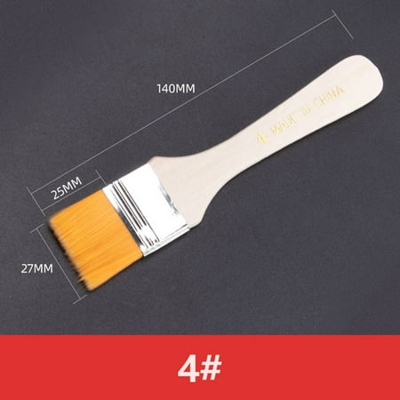 

1PC Yellow nylon Soft Hair Small Cleaning Brush Screen Crevice Dust paint brush