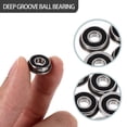 thumbnail image 3 of Minkissy 10 Pcs F695-2RS Roulements Ronds Argentés pour Charnières Extérieur et Machines Industrielles, 3 of 5