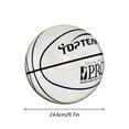 thumbnail image 3 of Basketball Holographic Reflective Basketball Indoor Outdoor Leather Basketball, 3 of 8