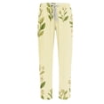 thumbnail image 4 of Domuza Men's St Patricks Day Pajamas Pants Shamrock Graphics Elastic Waist Drawstring Home Trousers Soft Loose Fit Lounge Sleep Pants with Pockets Dark Green M, 4 of 5