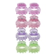 thumbnail image 2 of Pinzas para cabello Scunci Conair diferentes colores translucidos 8 pzas, 2 of 4