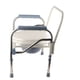 thumbnail image 3 of Silla con orinal Silla con orinal junto a la cama Silla con orinal junto a la cama Silla con orinal plegable de acero inoxidable de altura ajustable para inodoro para ducha Inodoro ANGGREK Otros, 3 of 8