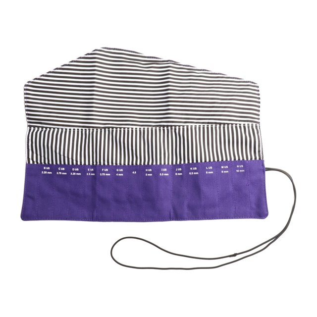 Empty Storage Bag Foldable Crochet Storage Bag Knitting Needle Bag Sewing Tools
