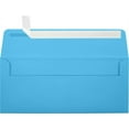 thumbnail image 2 of LUXPaper #10 Square Flap Envelope, 4 1/8 x 9 1/2, Bright Blue, 1000/Pack, 2 of 2