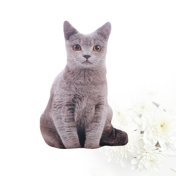 Niceauty 1PC Cat Stuffed Animal for Bedroom Comfort Plush Toy