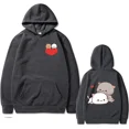 thumbnail image 3 of Sudadera de manga larga para mujer, Jersey informal de gran tamaño, estilo Kawaii, Anime, Harajuku, para San Valentín, 3 of 3