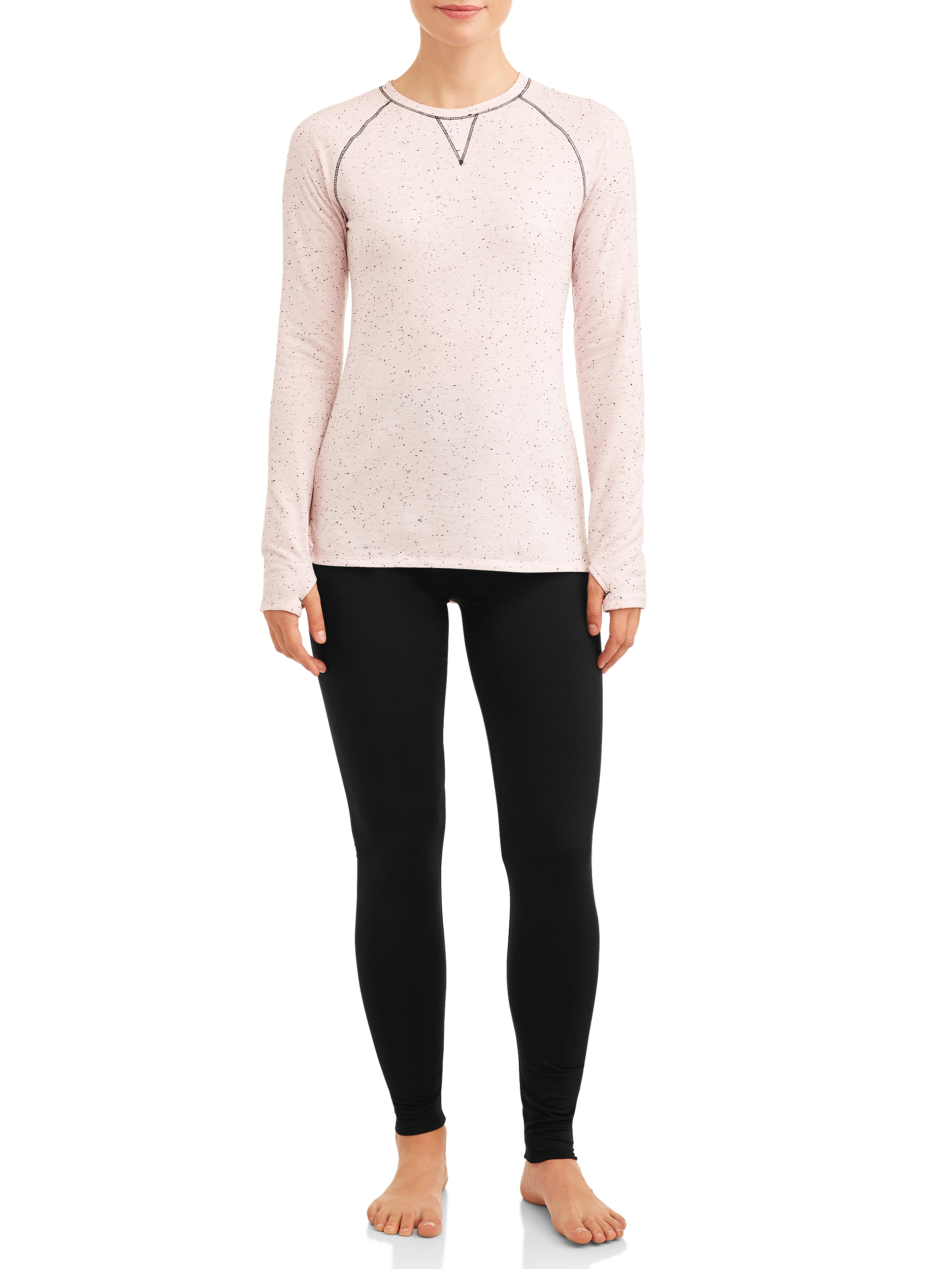 ClimateRight by Cuddl Duds Women's and Women's Plus Far Infrared Warm Long Underwear Legging - image 2 of 5