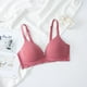 thumbnail image 1 of Ropa interior sin marcas Sin aros Pequeños frunces en el pecho Refuerzos superiores Fruncido lateral Pecho auxiliar Antiflacidez Escote en V profundo Sujetador sexy para chicas, 1 of 6