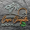 thumbnail image 5 of Handmadetneonsign Casa Chiquita Beach House Neon Sign, Beach House Wall Art Decor, Home Bar Hotel Bedroom Wall Decor, 5 of 5