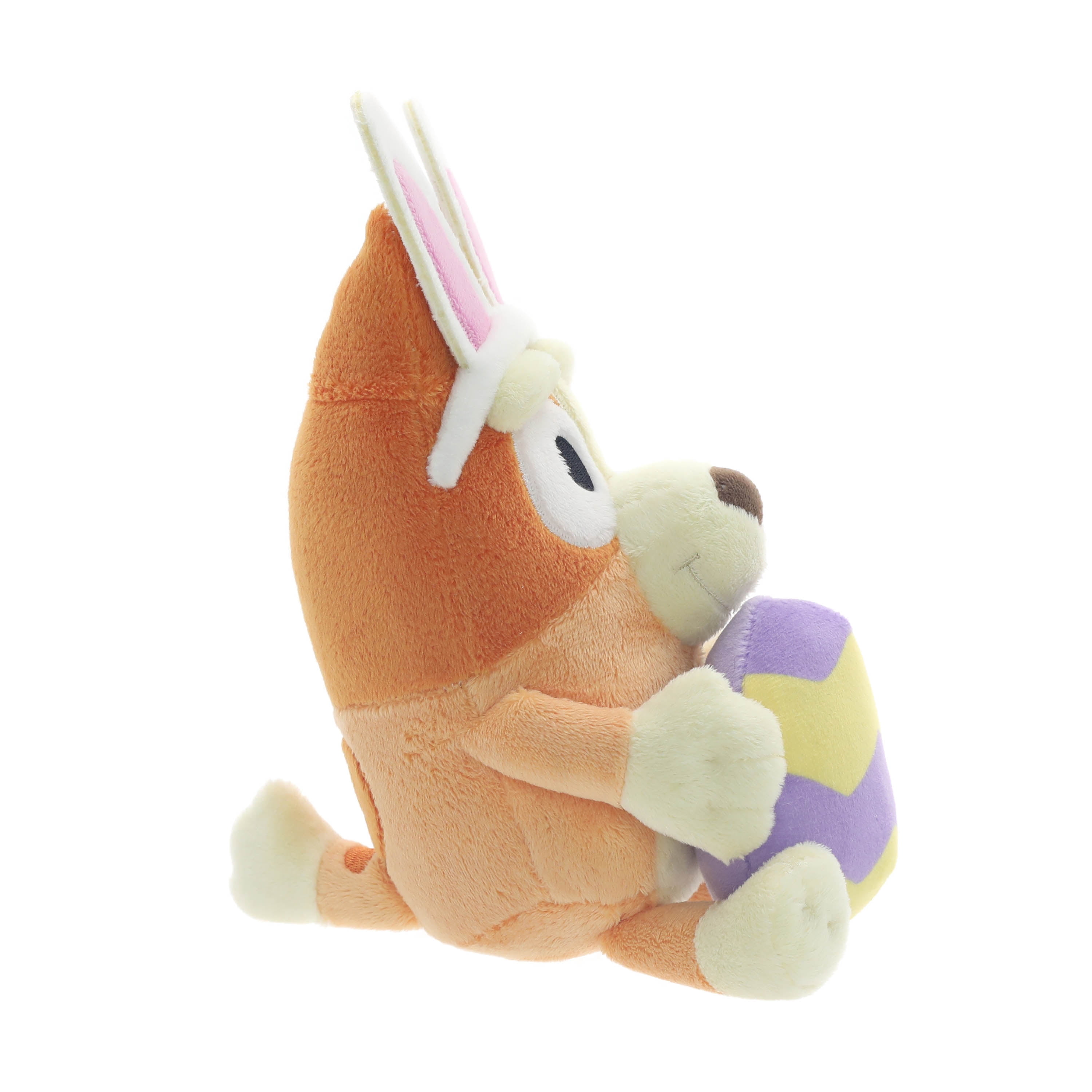 Bingo 7-Inch Plush with Easter Egg and Bunny Ears