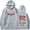 gray, variant on SKZ Stray Kids Dominate World Tour Merch Hoodies Cosplay Unisex Fashion Casual Hooded Sweatshirts