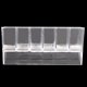 thumbnail image 4 of 24 ranuras acrílico transparente maquillaje trapezoidal lápiz labial soporte de exhibición estante de almacenamiento organizador de cosméticos, 4 of 5