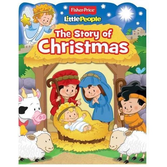 Pre-Owned Fisher-Price Little People: The Story of Christmas (Board Book)