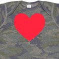 thumbnail image 4 of Inktastic Valentine's Day Red Heart Boys or Girls Baby Bodysuit, 4 of 5