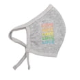 thumbnail image 3 of BAILEY BERRY LOVE Adjustable Grey Kids Face Mask, 3 of 6