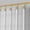 Frosted, variant on Acento Diamonds PEVA Shower Liner with Gold Grommets, Soft-Touch, 72" x 72", Black
