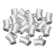 thumbnail image 1 of Paquete de 50 espaciadoras sueltas tubo gran agujero abalorios colgantes fornituras de joyería Astilla, 1 of 9