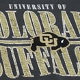 thumbnail image 3 of Men's Mitchell & Ness Charcoal Colorado Buffaloes Downtown Fleece Sweatshirt, 3 of 4