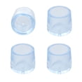 thumbnail image 1 of Unique Bargains Embouts de Pieds de Chaise Ronds 7/8 Pieds 21mm Coussinets pour Meubles Canapé Table 4 Pcs, 1 of 2