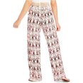 thumbnail image 3 of Aeropostale Womens Butterfly Casual Lounge Pantalones, Rosa, Mediano Aeropostale Salón, 3 of 3