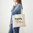 thumbnail image 3 of CafePress - Family Weird People Tote Bag - Unisex Canvas Tote Bag, Beige, 1-Piece, 3 of 6
