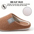 thumbnail image 5 of CHICVOMEY Unisex Fuzzy Slippers for Women Men Indoor Bedroom Fluffy Shoes Cozy Faux Fur House Shoes Lightweight Fuzzy Slippers, 5 of 8