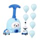 thumbnail image 1 of Experimento científico sobre el desarrollo de la inteligencia infantil: coche propulsado por un lanzador de globos. Azul, 1 of 9
