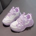thumbnail image 5 of B91xZ Unisex-Child Boys Girls Shoes Antiskid Tennis Sneakers Outdoor Casual Kids Shoes Running Shoes(Toddler/Little Kid/Big Kid) (Purple,2.5), 5 of 7