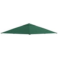 thumbnail image 1 of 10' x 10' Square Gazebo Canopy Replacement UV Protected Top Cover Sun Shade Green, 1 of 7