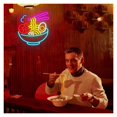 thumbnail image 2 of Letrero De Neón De Ramen Con Fideos De Mariscos, Luz Regulable Por USB Para Restaurante Japonés, Bar, Cocina, Tienda De Ramen, Decoración De Pared,32x34.3cm, 2 of 7