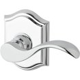thumbnail image 5 of Baldwin Curved Privacy Door Lever with Traditional Arch Rose, 5 of 7