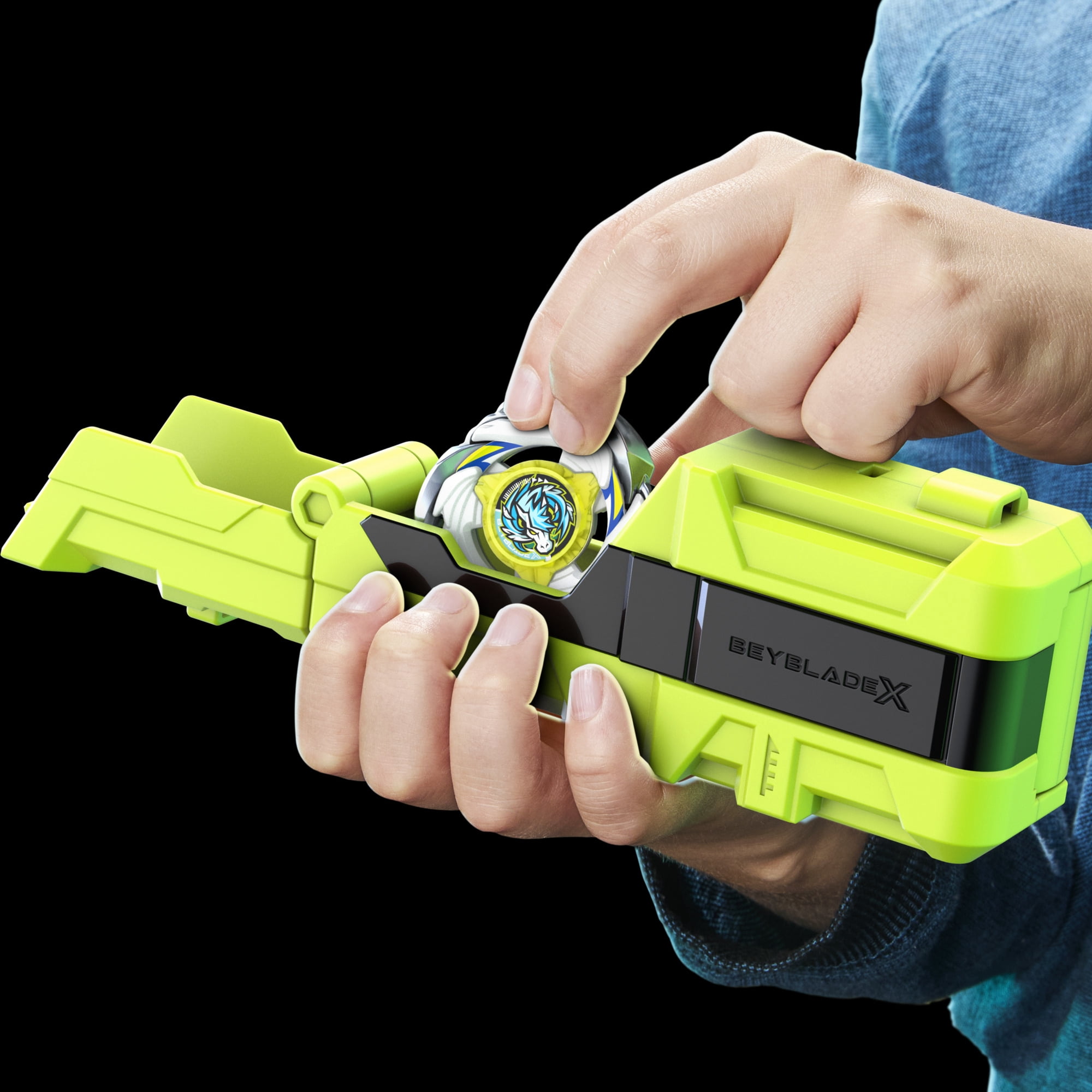 Beyblade X Clip & Rip Right-Spin Launcher Set with Right-Spinning