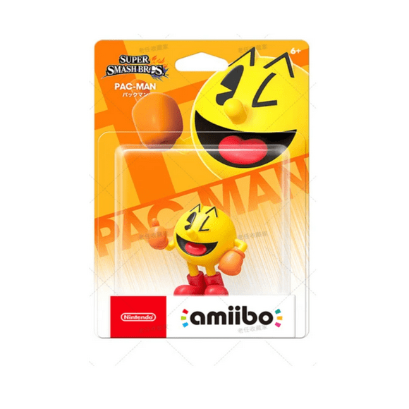 Figura Amiibo Nintendo Pac-man Pacman Super Smash Bros