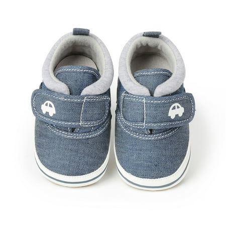 

LYCAQL Toddler Shoes Boys Girls Casual Single Shoes First Walkers Shoes Toddler Prewalker Sports Shoes Air for Toddler Boys (Blue 11 )