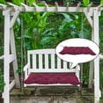 thumbnail image 4 of Coussin de protection Solaire pour Meubles de Jardin Rouge 100x50x10cm, 4 of 8