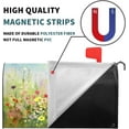 thumbnail image 4 of Spring Magnetic Mailbox Covers Flower Mailbox Covers Magnetic Standard Size 25.5" X 21" Butterfly Floral Mailbox Wraps Post Letter Box Cover Decor for Outside Garden Yard Farmhouse Home, 4 of 6