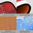thumbnail image 3 of Christmas Balls Red Kitchen Rugs 2 Pieces, Snow Floor Mat Room Area Rug Washable Carpet Perfect for Living Room Bedroom Entryway, 3 of 7