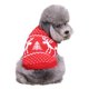 thumbnail image 1 of Suéter navideño para mascotas, ropa festiva para cachorros, abrigo de invierno para perros pequeños, para fiestas navideñas, festivales (rojo, S), 1 of 8