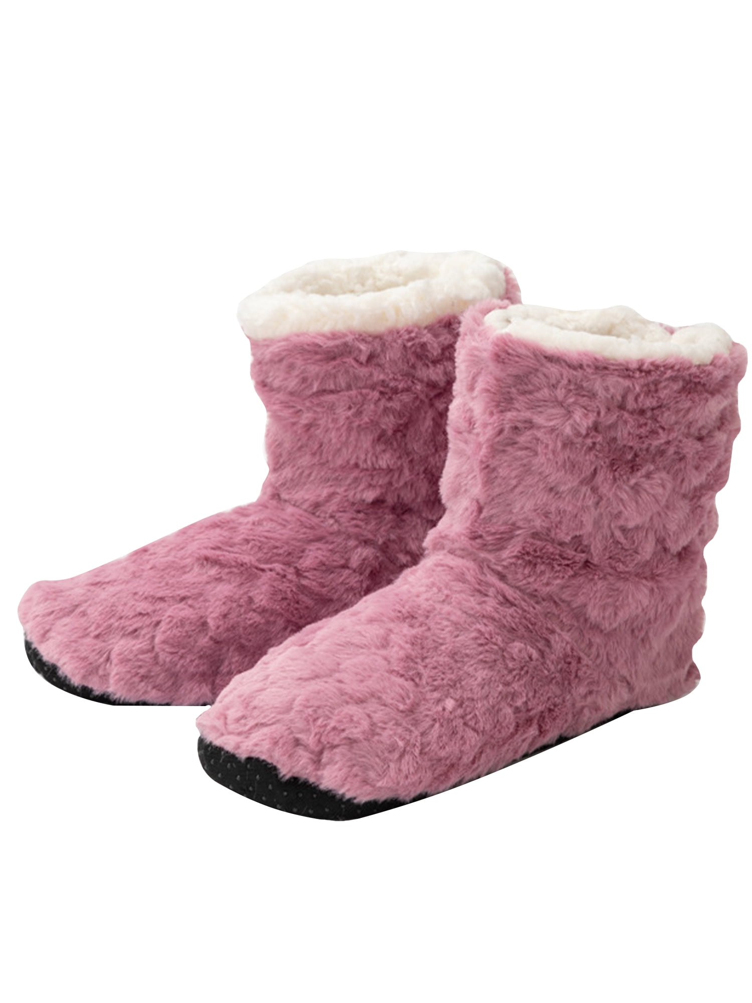 ***SALE***Duvet Ducks Feather filled Bootie Slippers Choc and Pink Winter 