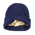 thumbnail image 2 of Naierhg Beanie Autumn Winter Women Thermal Hat Solid Color Satin Lined No Brim Stretch Coldproof Knitting Beanie Hat StreetwearNavy Blue, 2 of 8