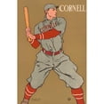 thumbnail image 3 of Vintage Sports 17x24 Black Modern Framed Museum Art Print Titled - Cornell Baseball, 3 of 5