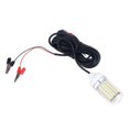 thumbnail image 1 of RV Lámpara de pesca submarina impermeable 12V 15W 36/108 luces LED para buscador de peces con cable de 5 m - luz blanca (estilo: 108 cuentas LED), 1 of 5