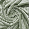 thumbnail image 5 of YOUR CHAIR COVERS - 90 x 132 Inch Rectangular Crushed Velvet Tablecloth for Weddings, Quinceanera, Events or Baby Shower - Sage, 5 of 5