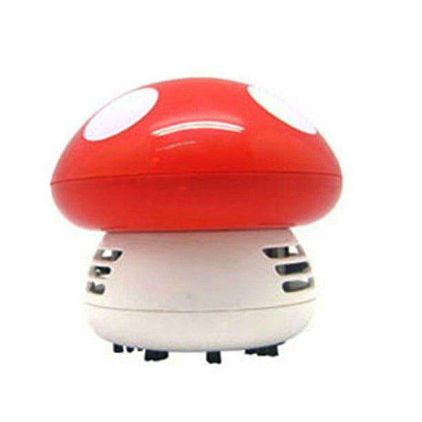 Monstrate Mini aspiradora de escritorio para ordenador, barredora de polvo eléctrica de mano con fuerte succión, herramienta de limpieza de escombros, Suministros de limpieza para el hogar Rojo Monstrate JJ15083-01
