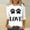 01-White valentine shirts women 3/4 sleeve, variant on Mceream 3/4 Length Sleeve Valentines Shirts for Women Cute Love Heart Print Crew Neck Tops Curte Funny Blouses Dressy Casual 2026 Trendy Outfits Camisa De San Valentin Mujer White M