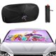 thumbnail image 1 of Abby Hatcher Sombrilla Solar para Auto - Protector de Parabrisas Plegable | Cortina Solar Delantero | Bloqueo UV y Aislamiento de Calor 133x73cm, 1 of 6