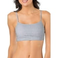 thumbnail image 4 of Fruit of the Loom Women's Spaghetti Strap Cotton Pullover Sports Bra Value Pack, 4 of 6