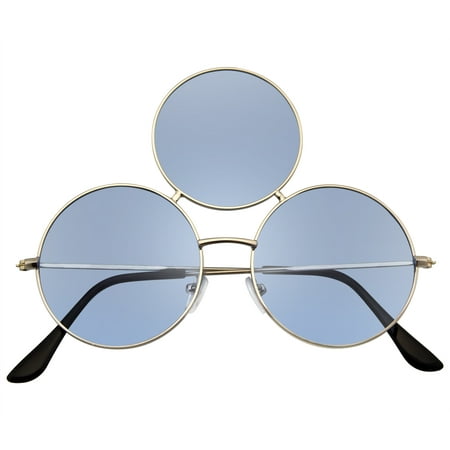 Emblem Eyewear - Third Eye Sunglasses Triple Round Circle Sunglasses